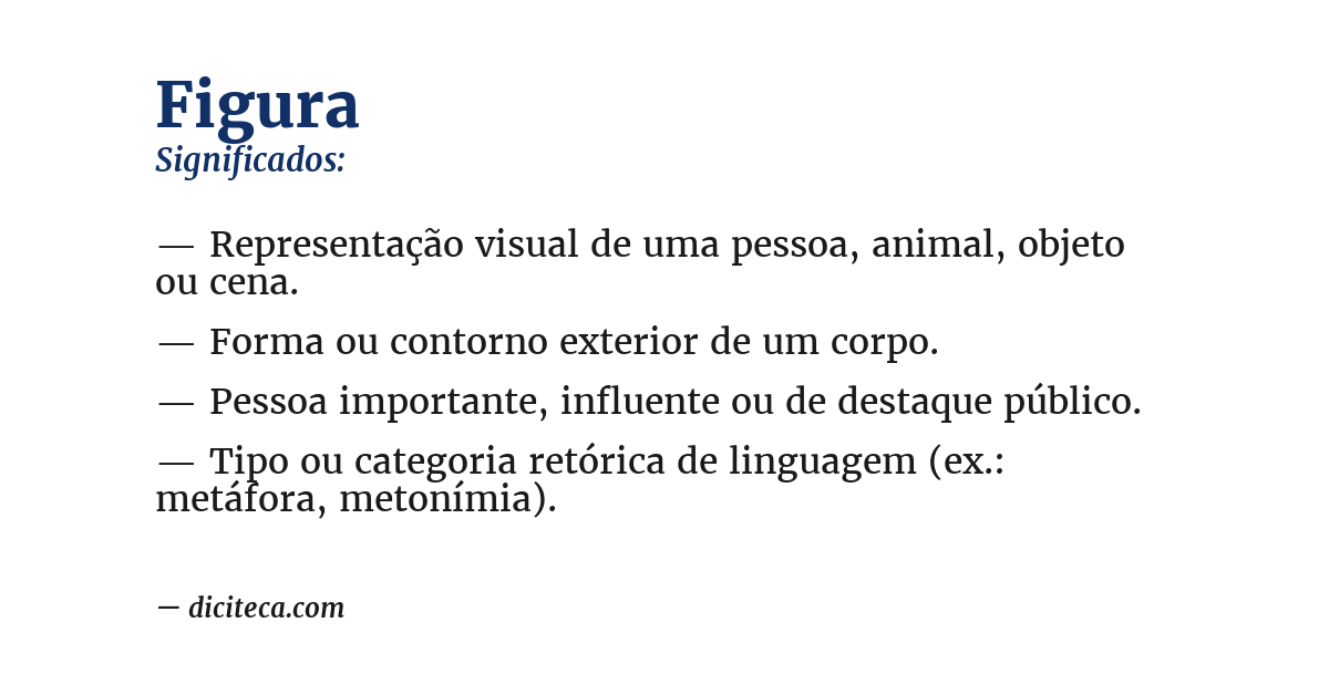 Significado de figura