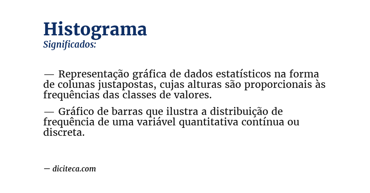 Significado de histograma