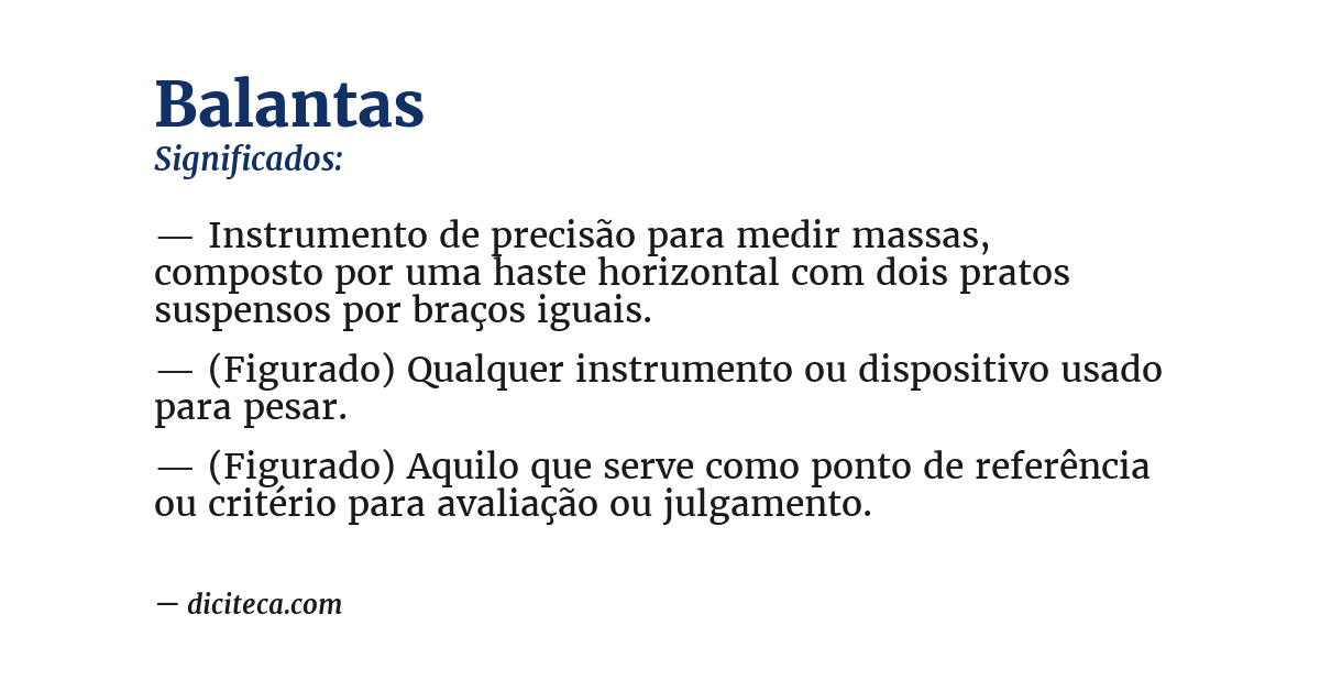 Significado de balantas
