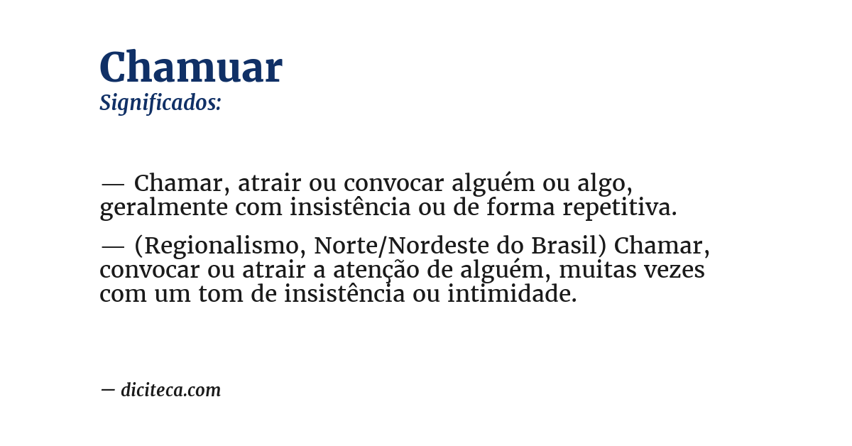 Significado de chamuar