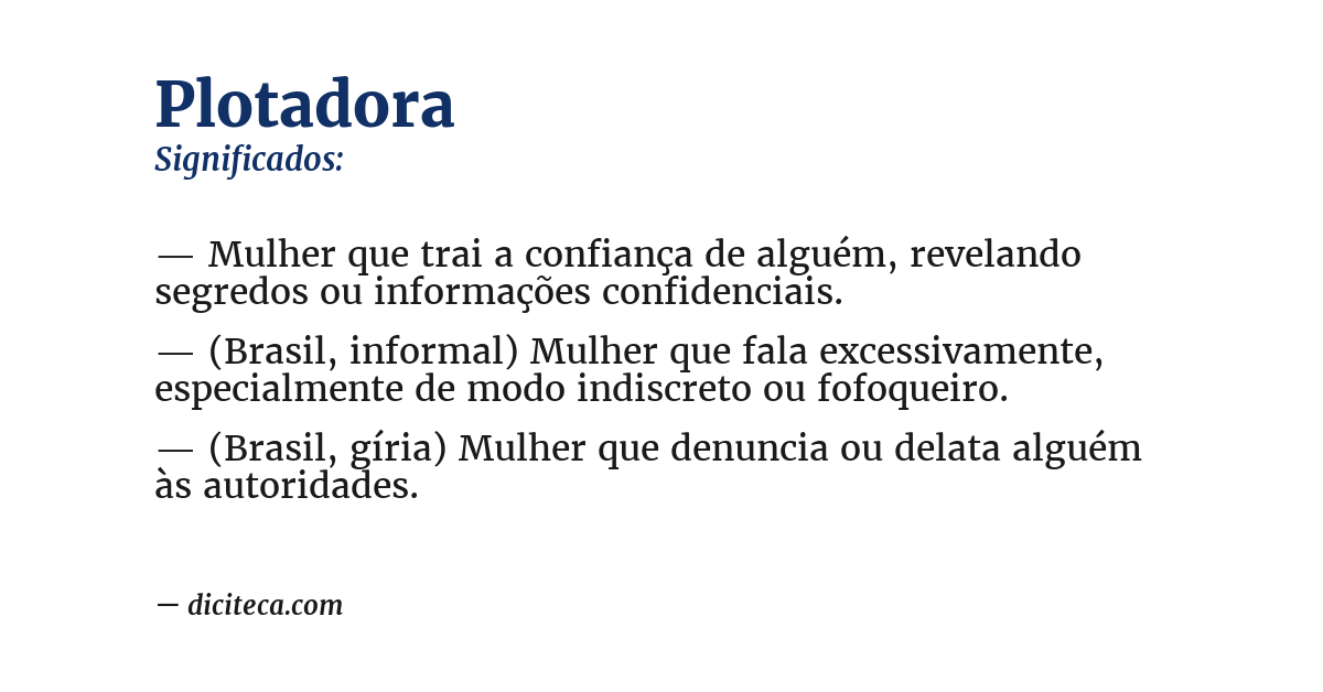 Significado de plotadora