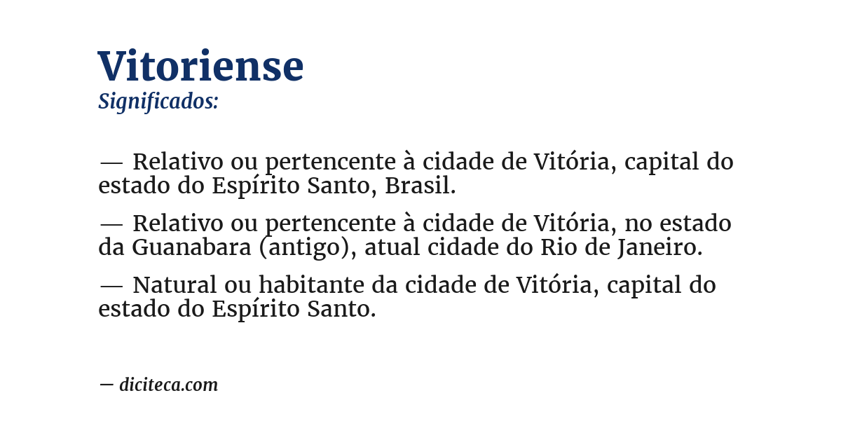 Significado de vitoriense