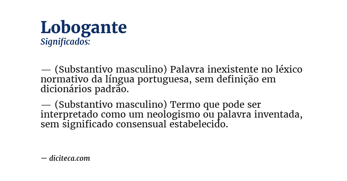 Significado de lobogante