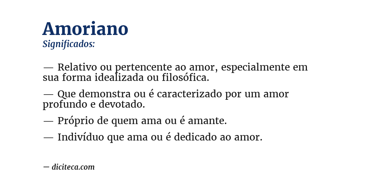 Significado de amoriano