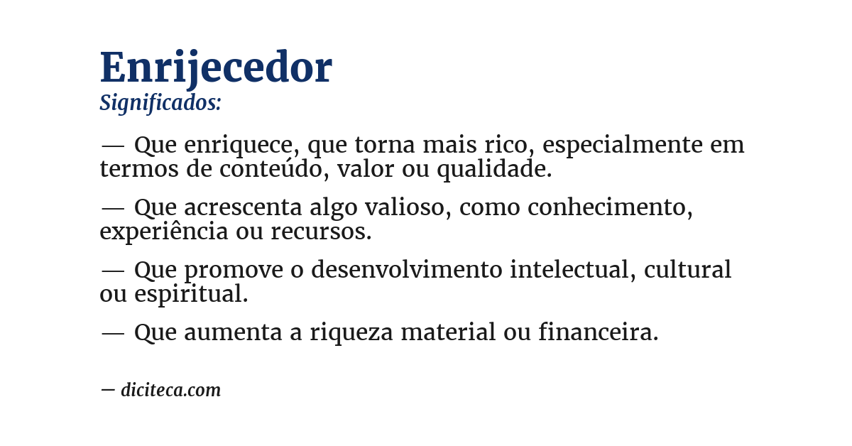 Significado de enrijecedor
