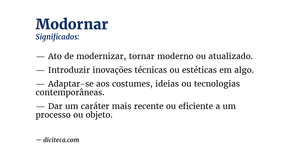 Significado de modornar