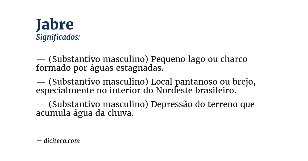 Significado de jabre