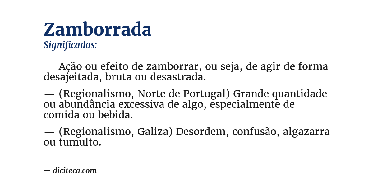 Significado de zamborrada