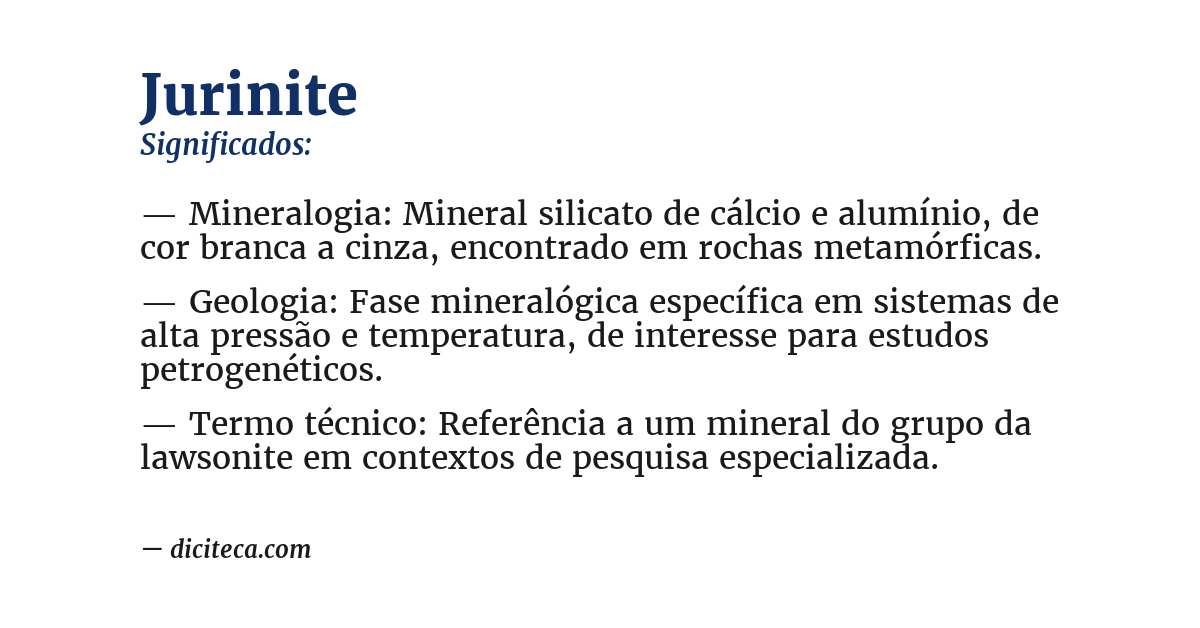 Significado de jurinite