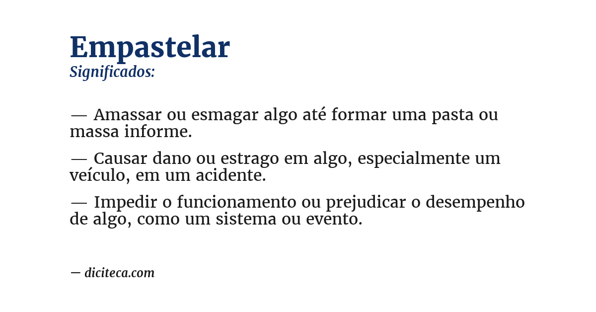 Significado de empastelar