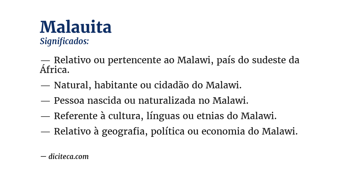 Significado de malauita