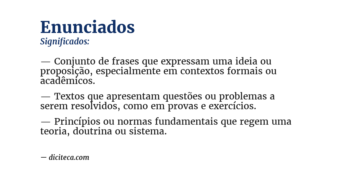 Significado de enunciados