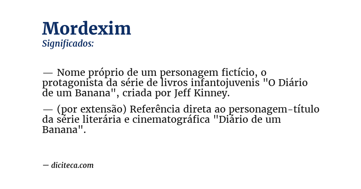 Significado de mordexim