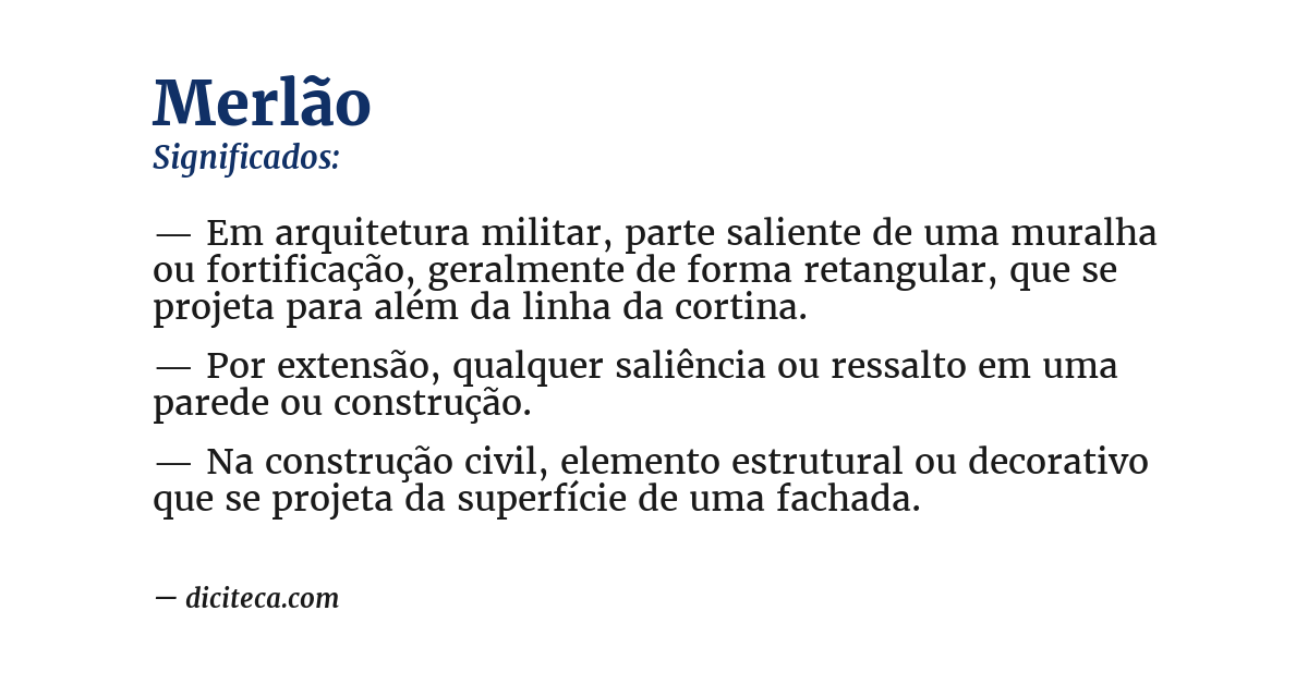Significado de merlão