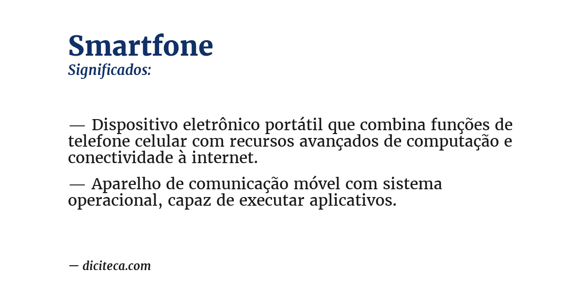 Significado de smartfone