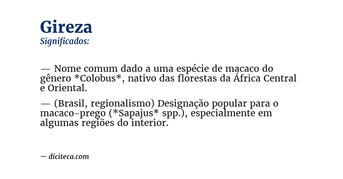 Significado de gireza