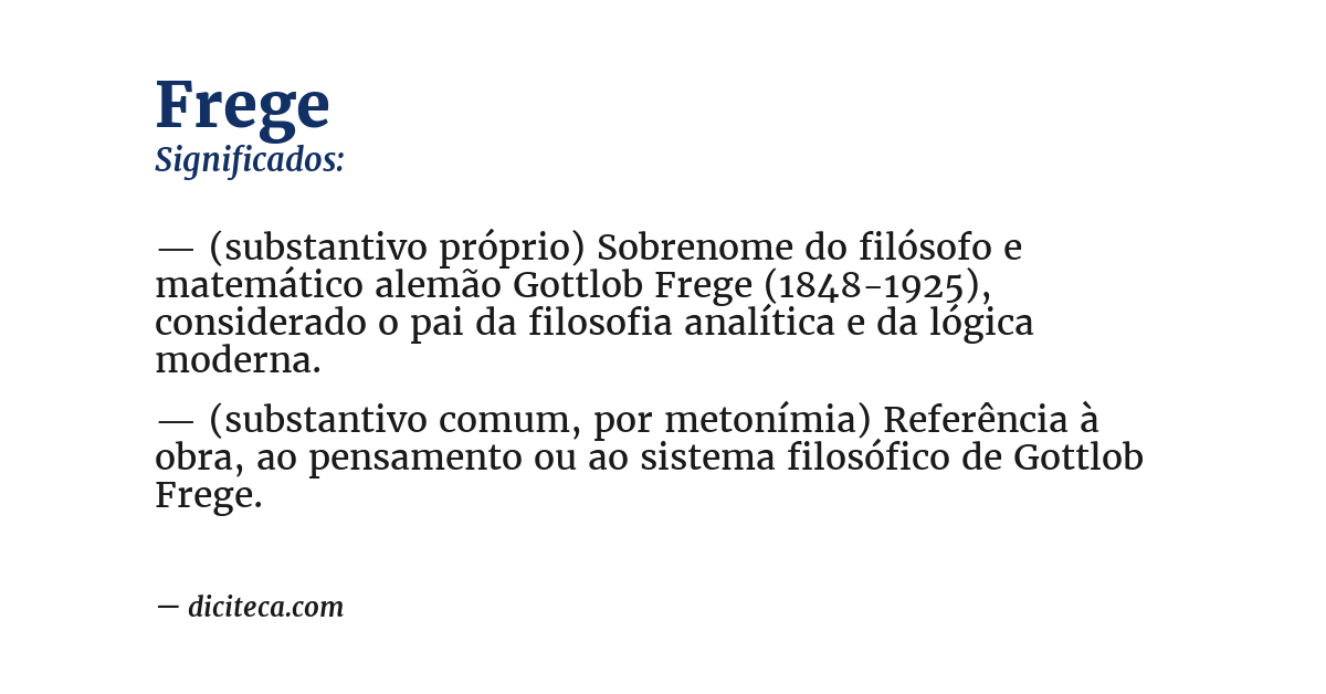 Significado de frege
