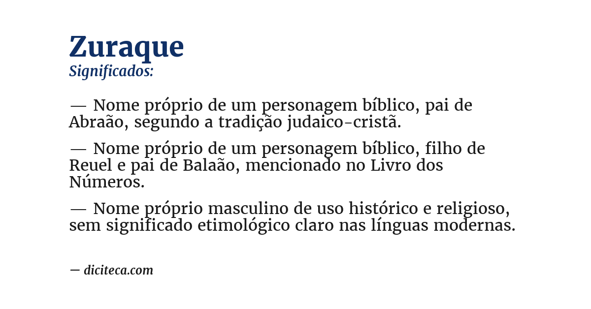 Significado de zuraque