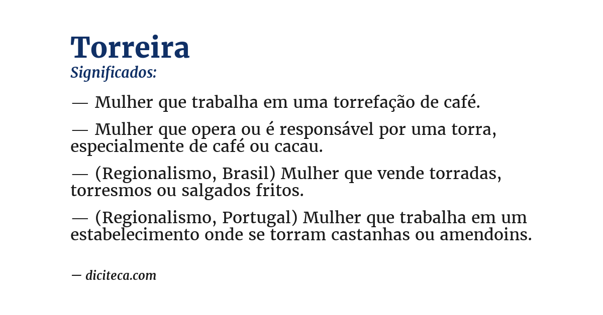 Significado de torreira