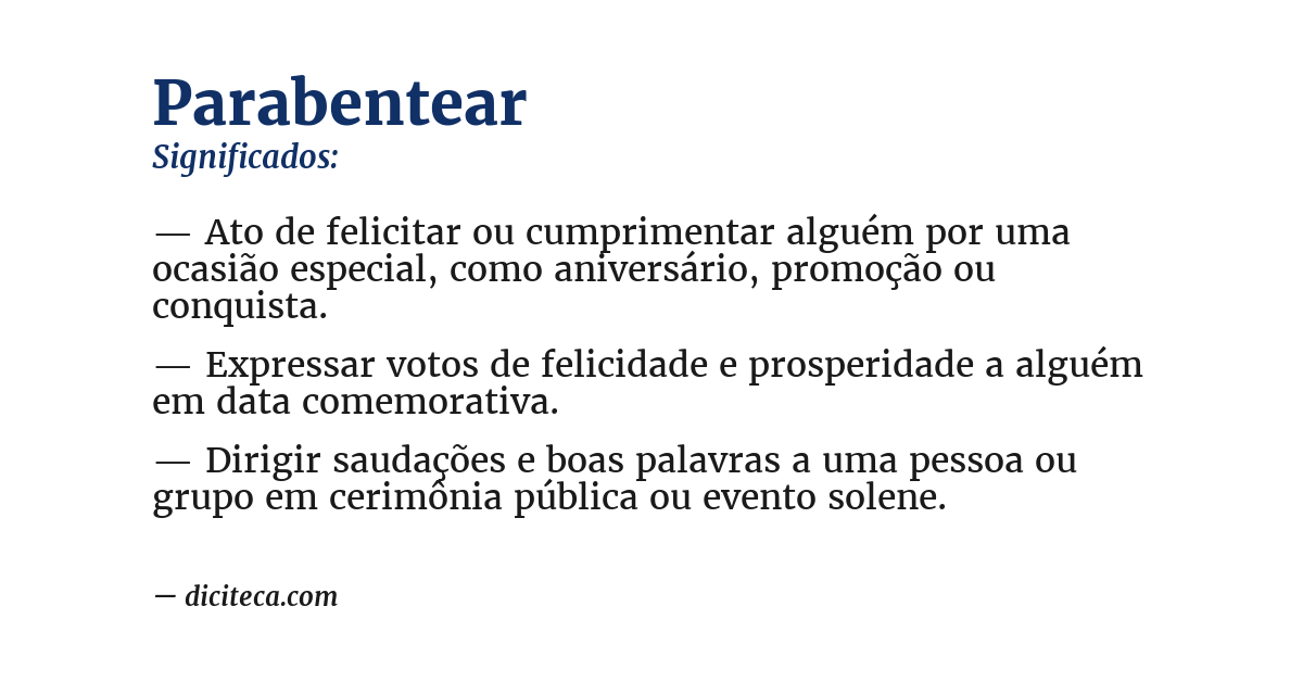 Significado de parabentear