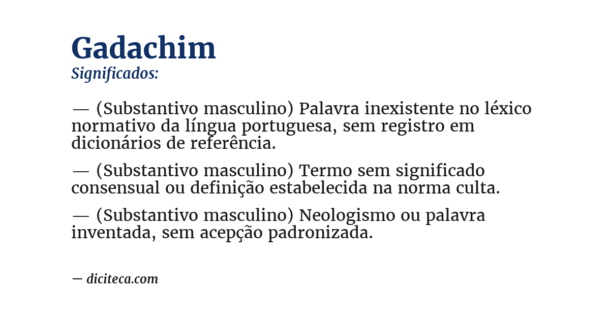 Significado de gadachim