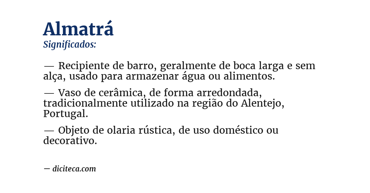 Significado de almatrá