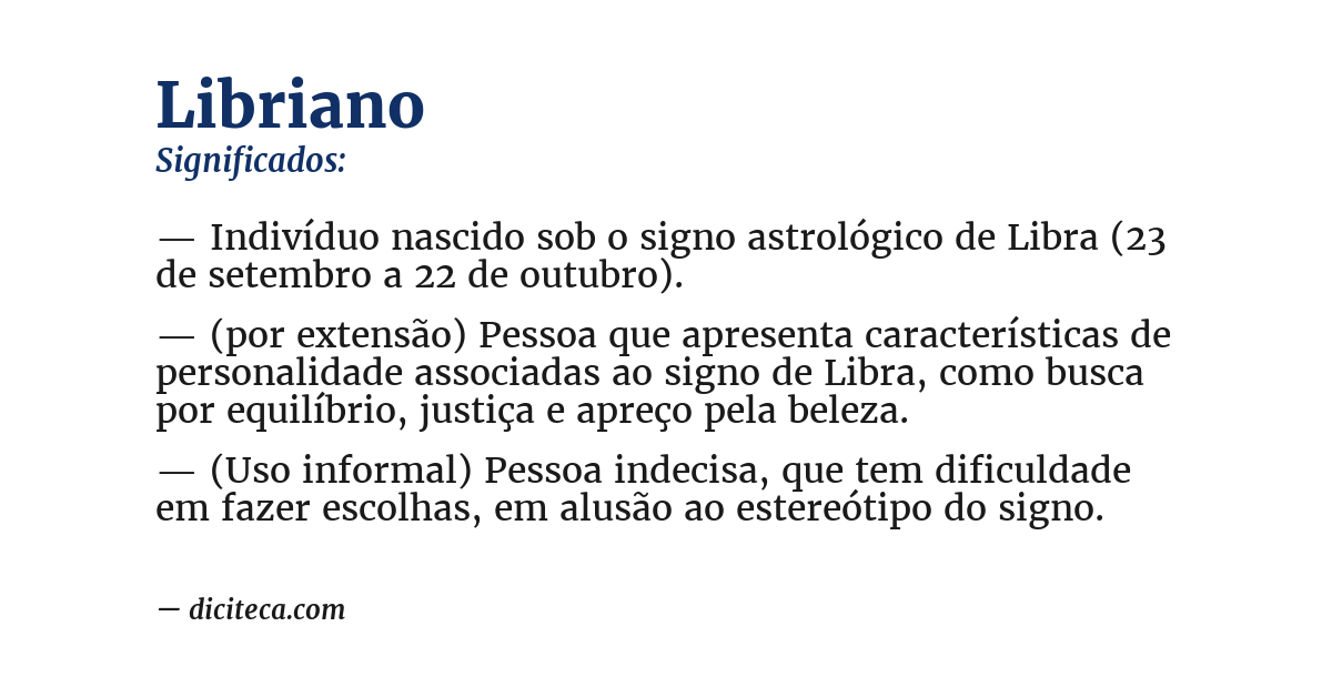 Significado de libriano
