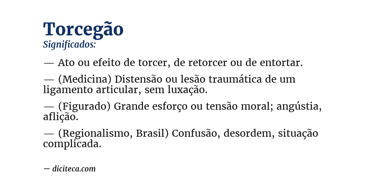 Significado de torcegão