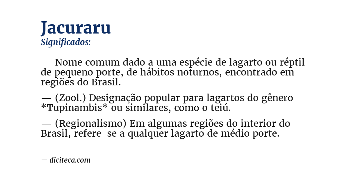 Significado de jacuraru