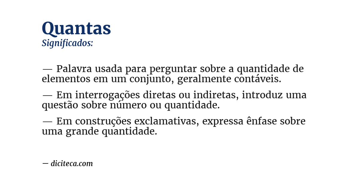 Significado de quantas