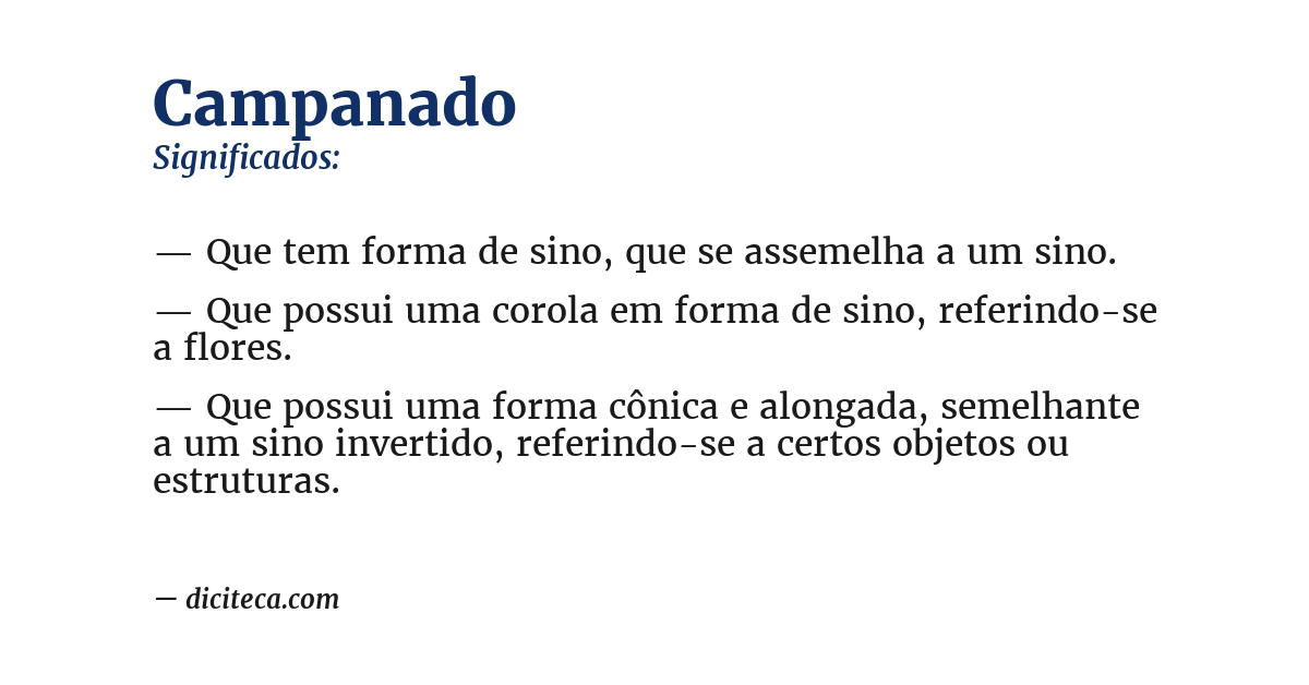 Significado de campanado