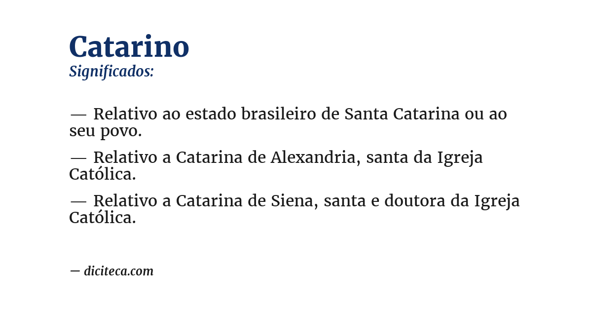 Significado de catarino