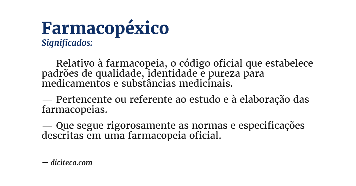 Significado de farmacopéxico