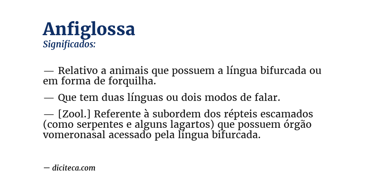 Significado de anfiglossa