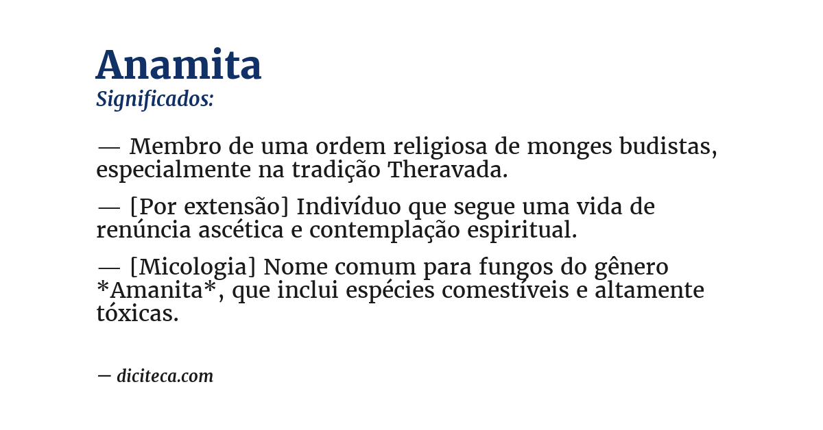 Significado de anamita