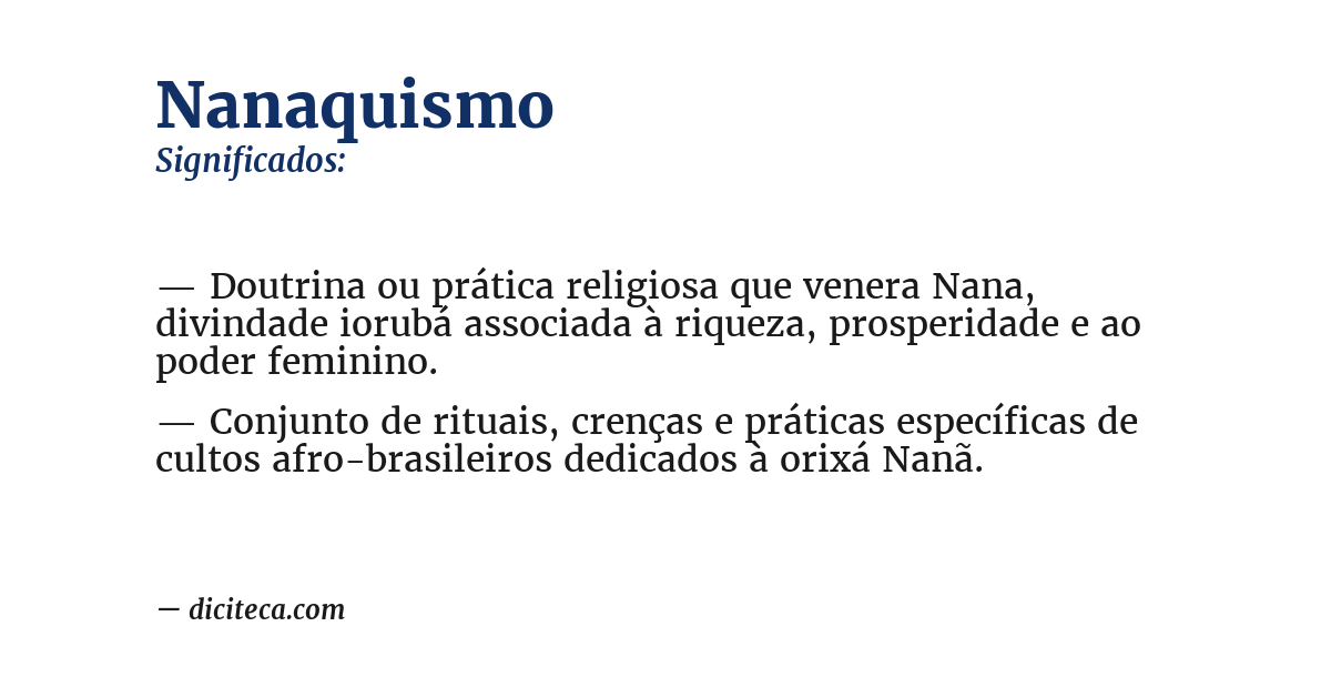 Significado de nanaquismo