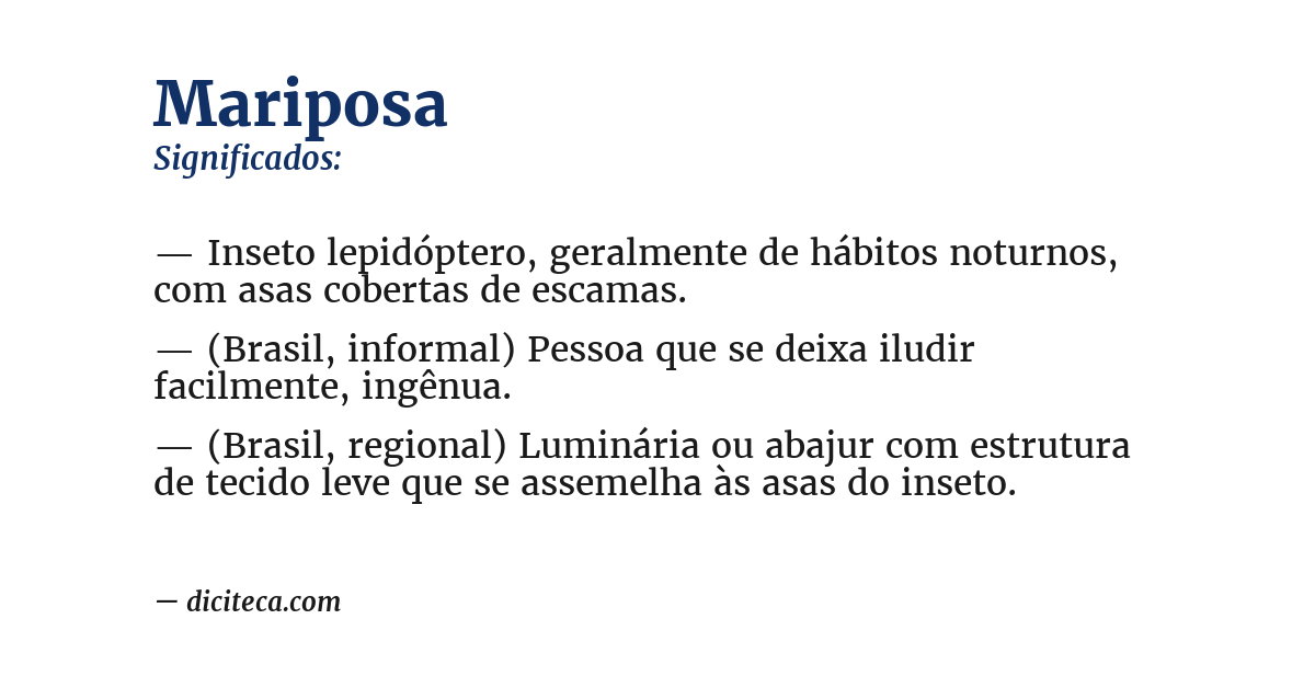 Significado de mariposa
