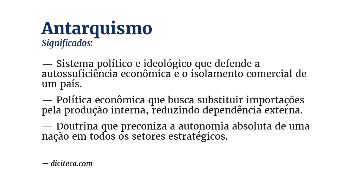 Significado de antarquismo