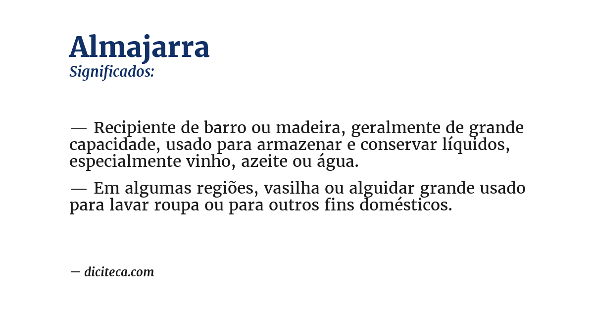 Significado de almajarra