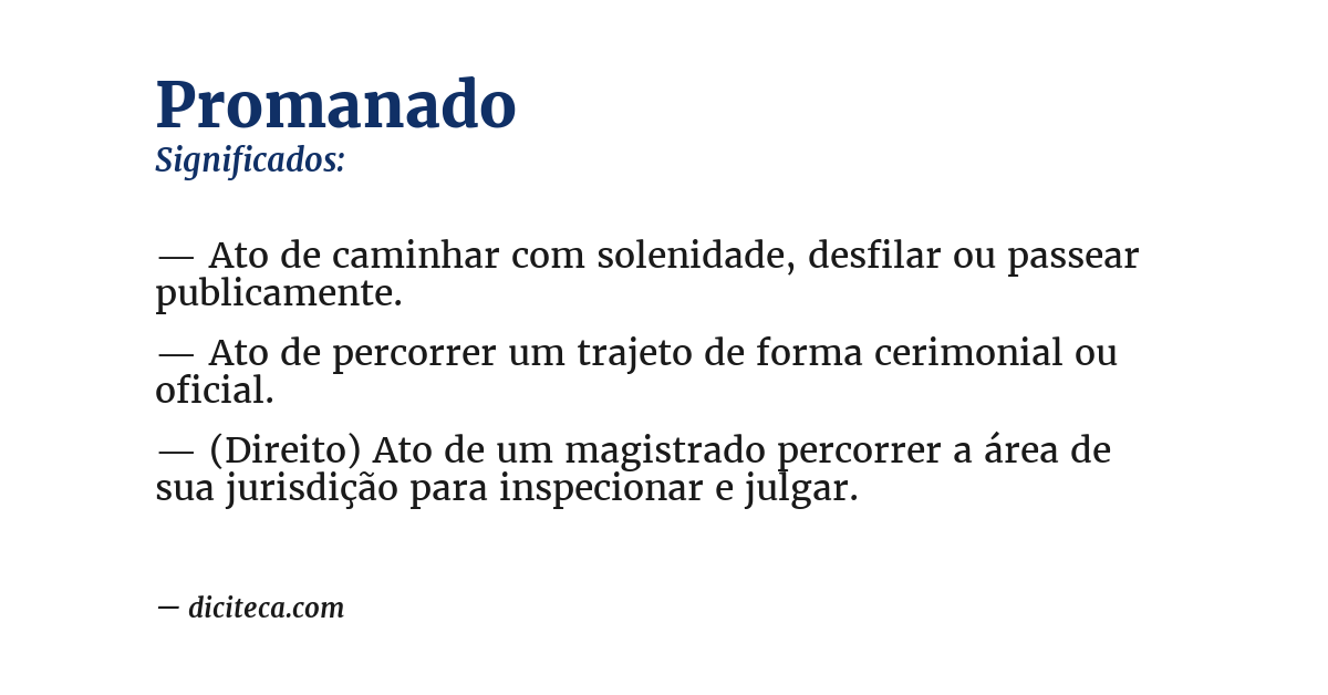 Significado de promanado
