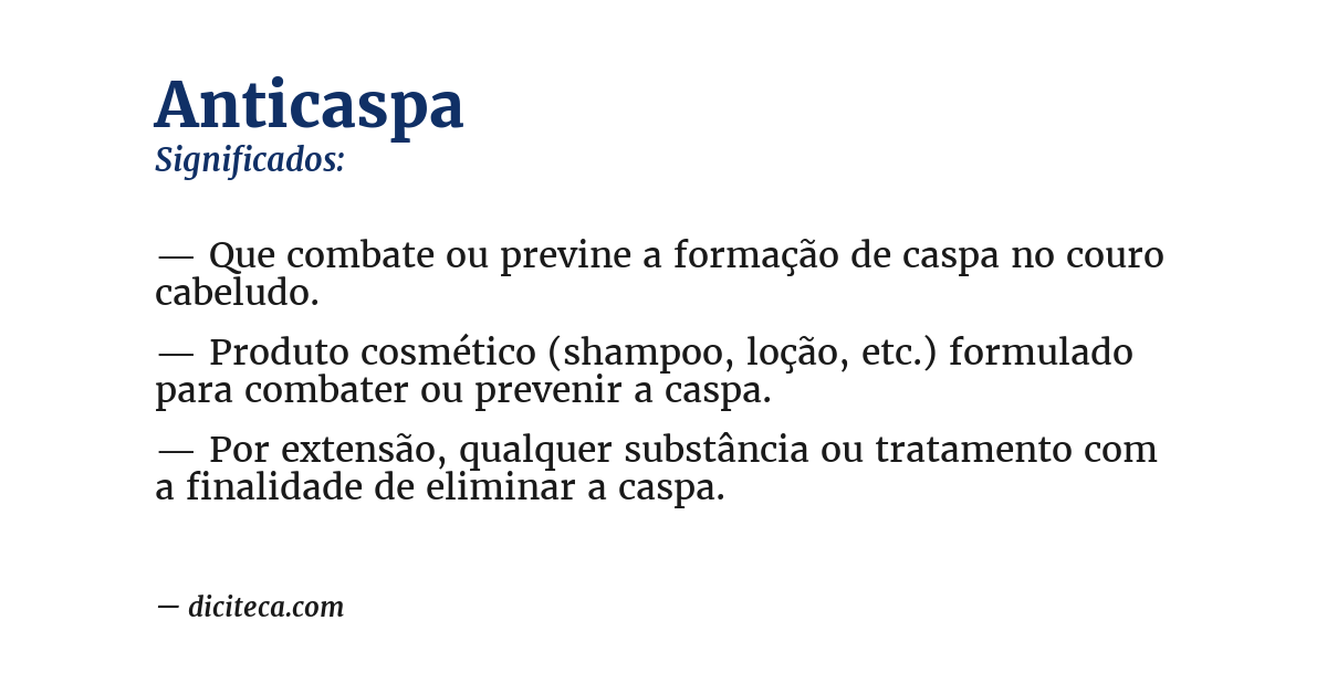 Significado de anticaspa