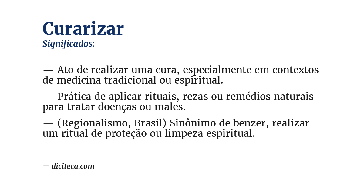 Significado de curarizar