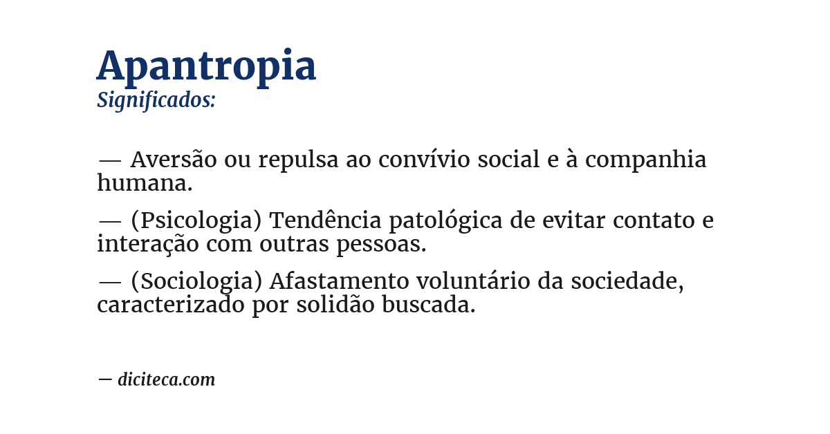 Significado de apantropia