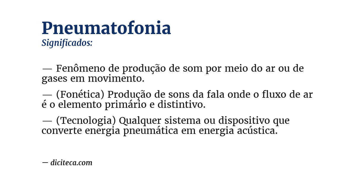 Significado de pneumatofonia