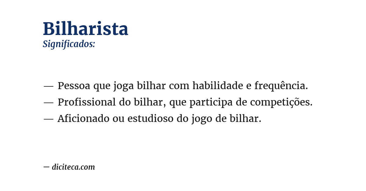 Significado de bilharista