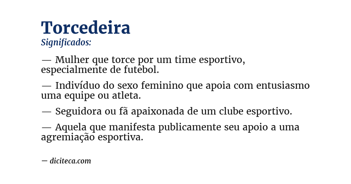 Significado de torcedeira
