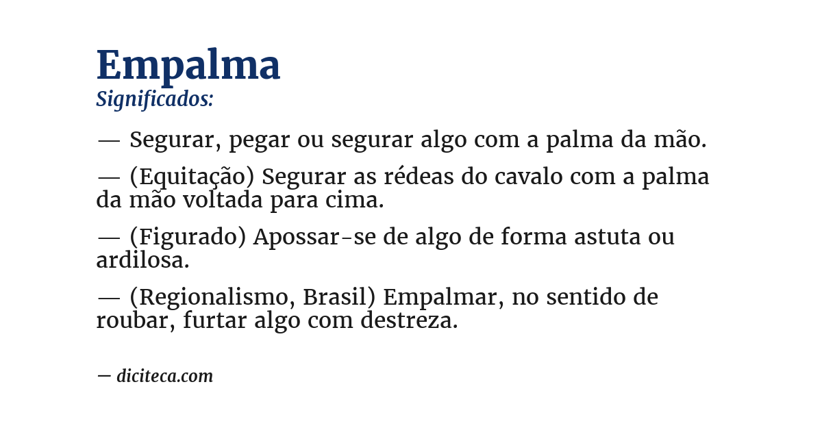 Significado de empalma