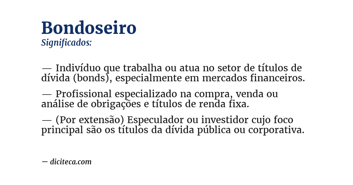 Significado de bondoseiro