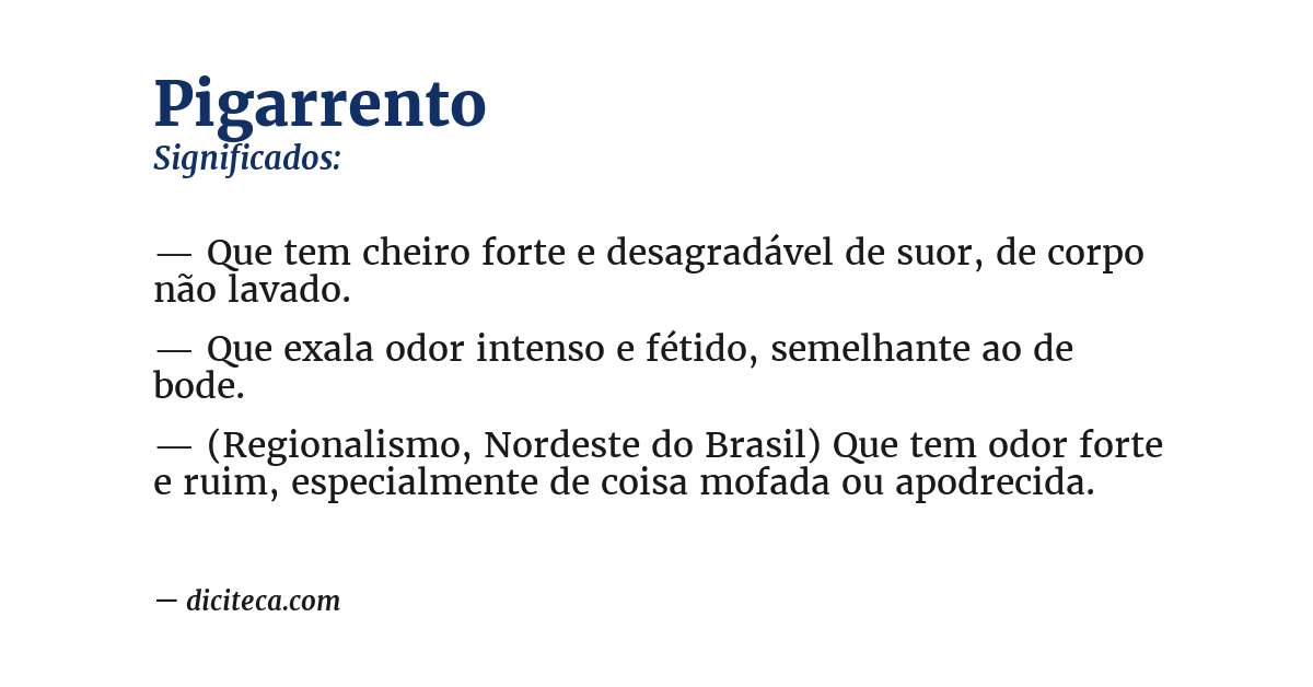 Significado de pigarrento
