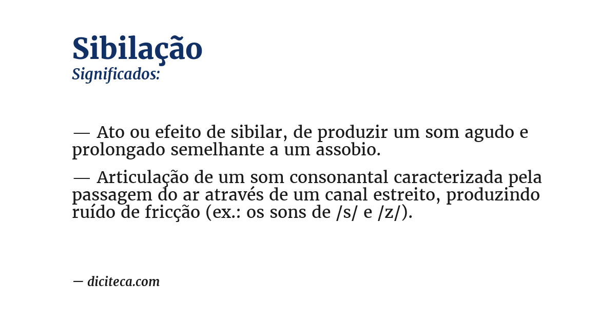 Significado de sibilação